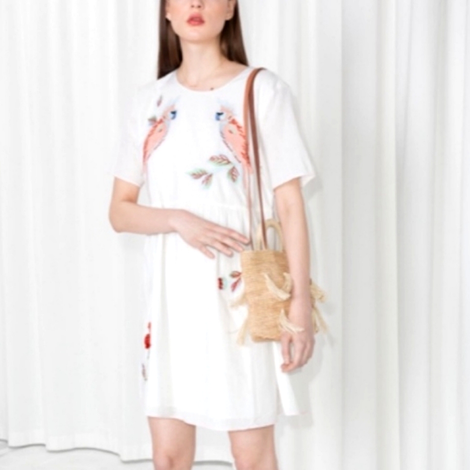 & Other Stories Parrot Dress